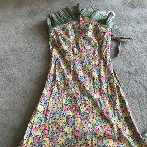 Summer flower dress vintage style